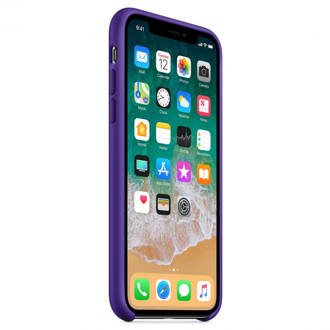 Silicone Case (AA) для iPhone 11 (6.1") (Ultra Violet)-2